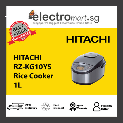 HITACHI RZ-KG10YS Rice Cooker 1L