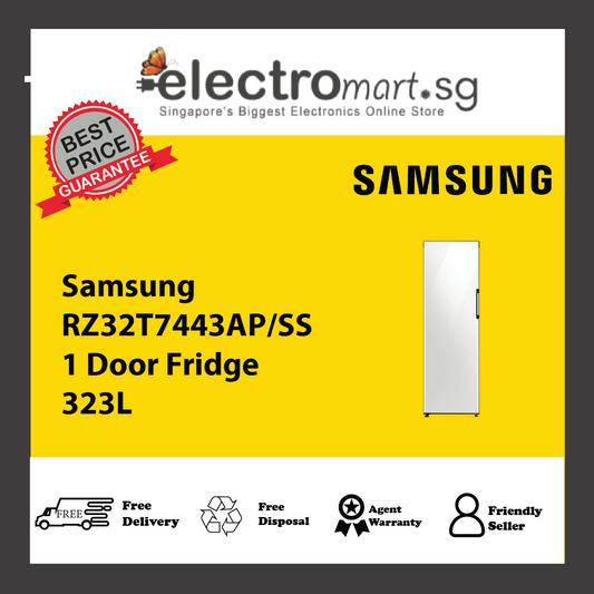 Samsung RZ32T7443AP/SS 1 Door Fridge 323L