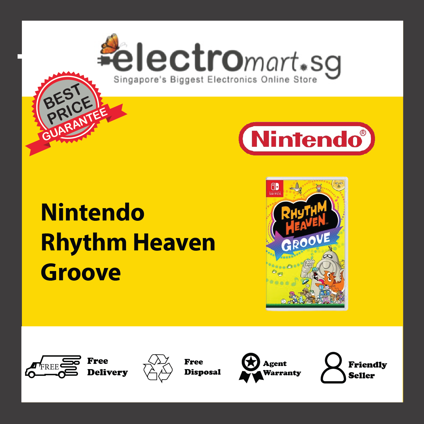 Nintendo Rhythm Heaven Groove