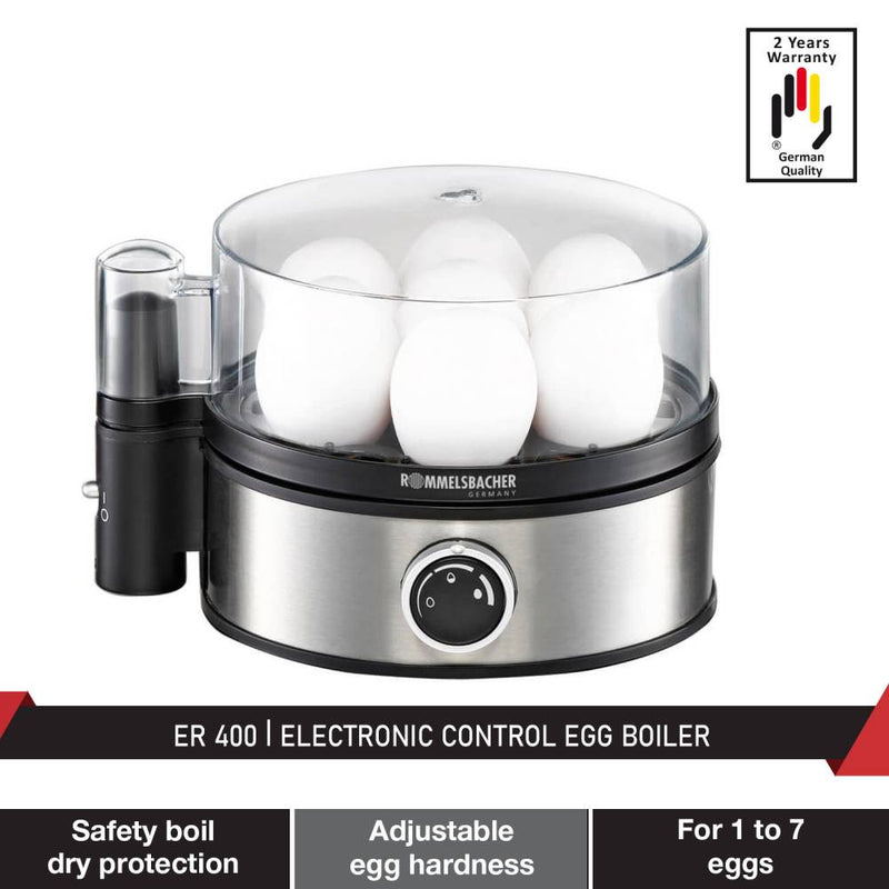 Rommelsbacher ER 400 Electronic Control Egg Boiler