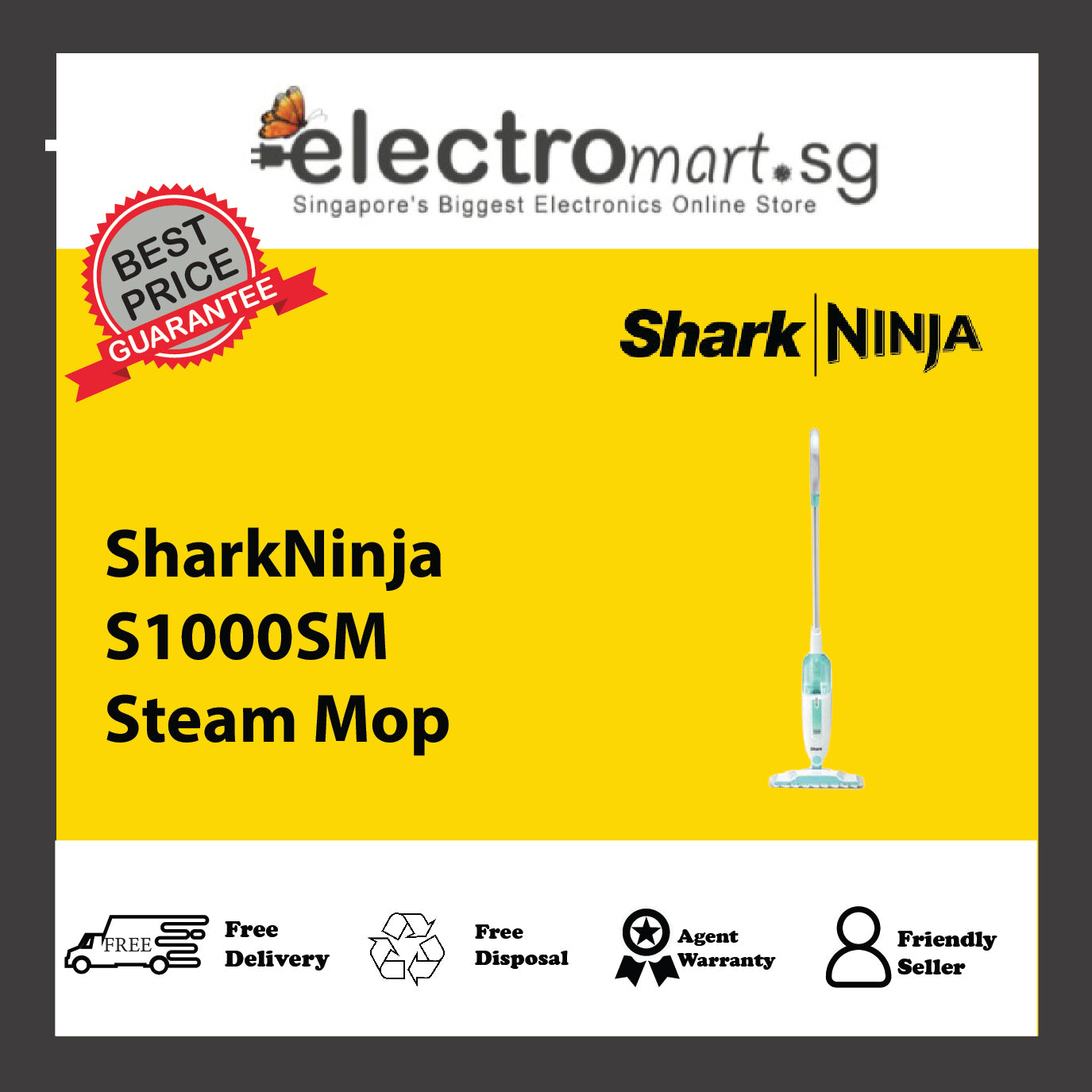 SharkNinja S1000SM Steam Mop