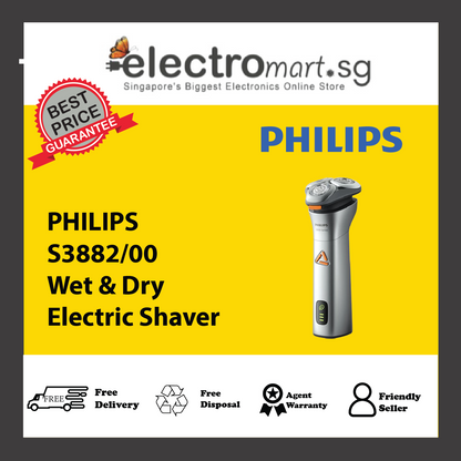 PHILIPS S3882/00 Wet & Dry Electric Shaver