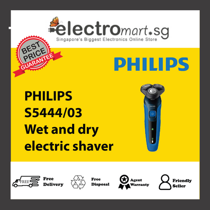 PHILIPS S5444/03 Wet and dry  electric shaver