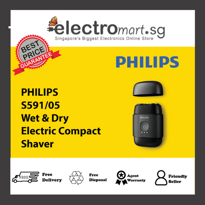 PHILIPS S591/05 Wet & Dry Electric Compact Shaver