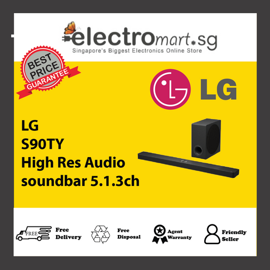 LG S90TY High Res Audio soundbar 5.1.3ch