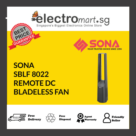 SONA SBLF 8022 DC Bladeless Fan