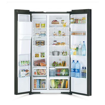 HITACHI R-SX700PMS0 Side-By-Side Door Refrigerator 573L
