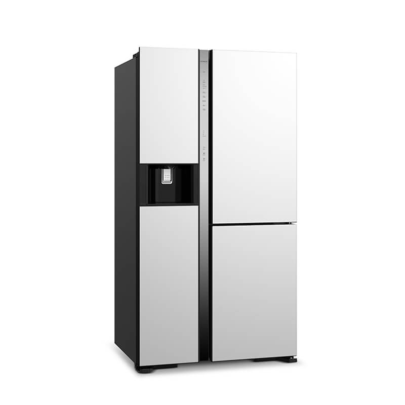 HITACHI R-MX700PMS0 Side-By-Side Door Refrigerator 569L