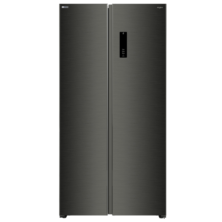 WHIRLPOOL WF2X610NBSG Side-By-Side Fridge 610L
