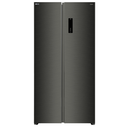 WHIRLPOOL WF2X610NBSG Side-By-Side Fridge 610L