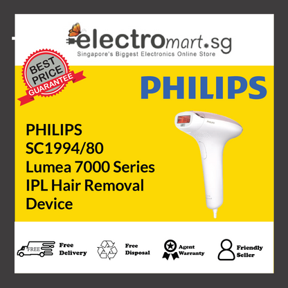 PHILIPS SC1994/80 Lumea 7000 Series  IPL Hair Removal  Device