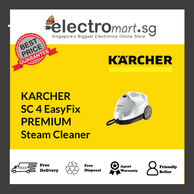 Karcher Steam Cleaner Sc 4 Easyfix Premium