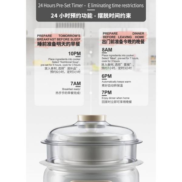 SONA SDB 1015 Digital Double Boiler 1.5L