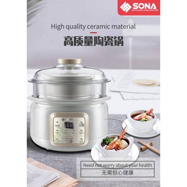 SONA SDB 1015 Digital Double Boiler 1.5L