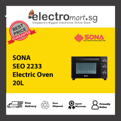 SONA SEO 2233 Electric Oven 20L
