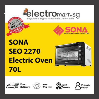 SONA SEO 2270 Electric Oven 70L