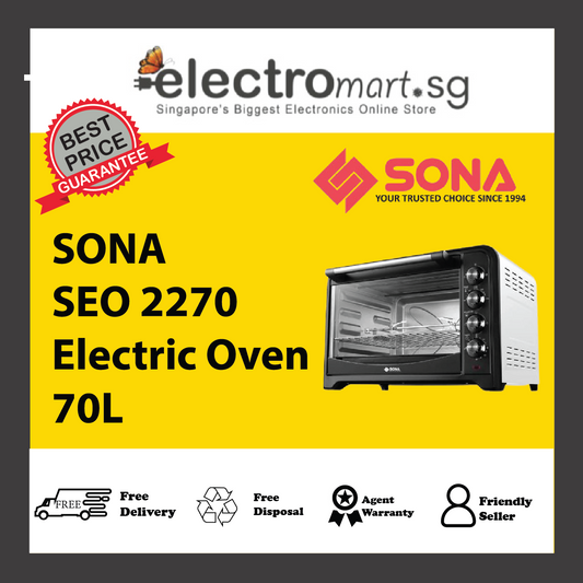 SONA SEO 2270 Electric Oven 70L