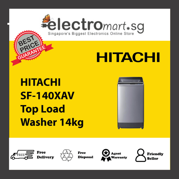 HITACHI SF-140XAV Top Load Washer 14kg