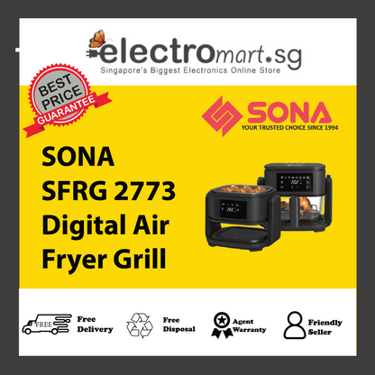 SONA SFRG 2773 Digital Air Fryer Grill