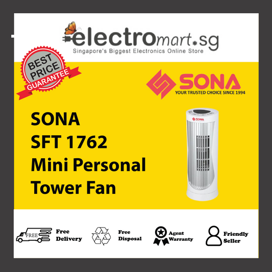 SONA SFT 1762 Mini Personal Tower Fan
