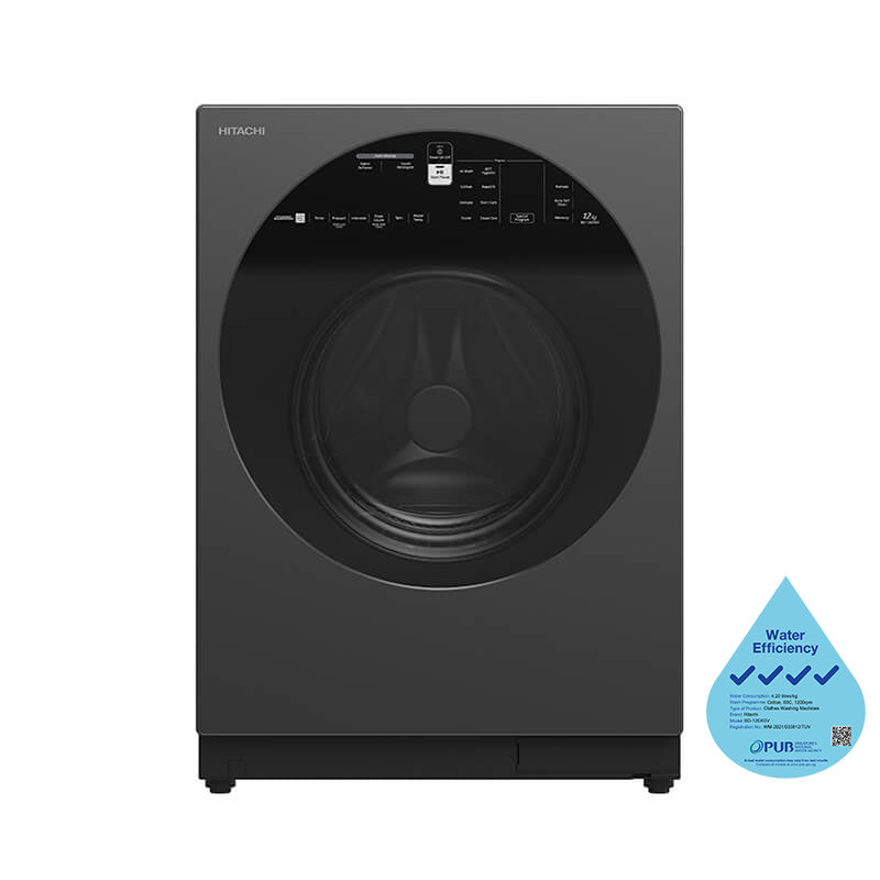 Hitachi BD-120XGV 12kg Front Load Washer