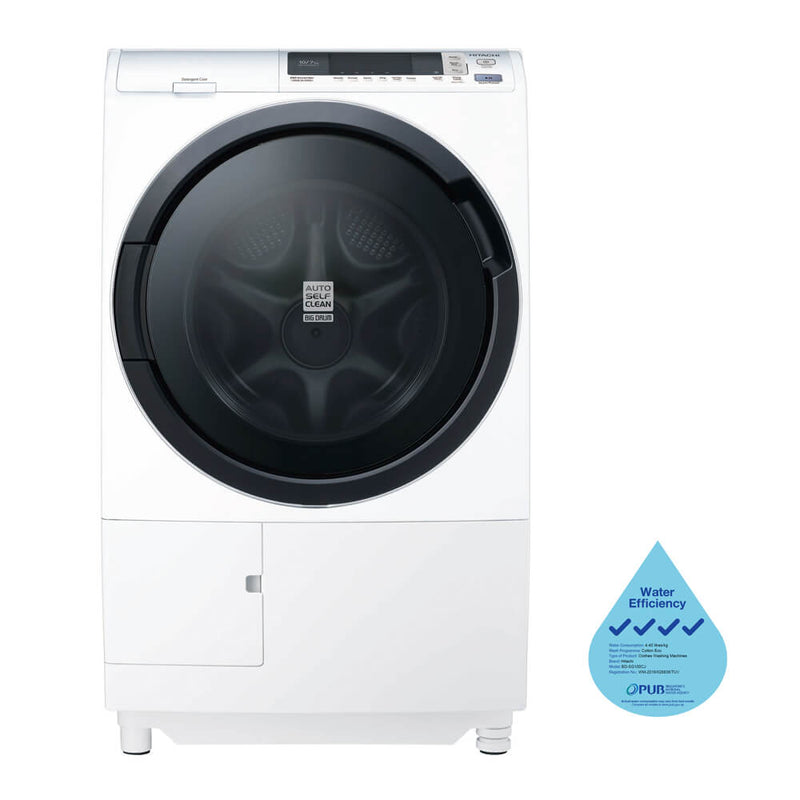Hitachi BD-SG100CJ 10kg Front Load Washer Dryer