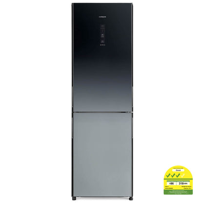 HITACHI R-BG415P6MSX 2 Door Refrigerator 330L