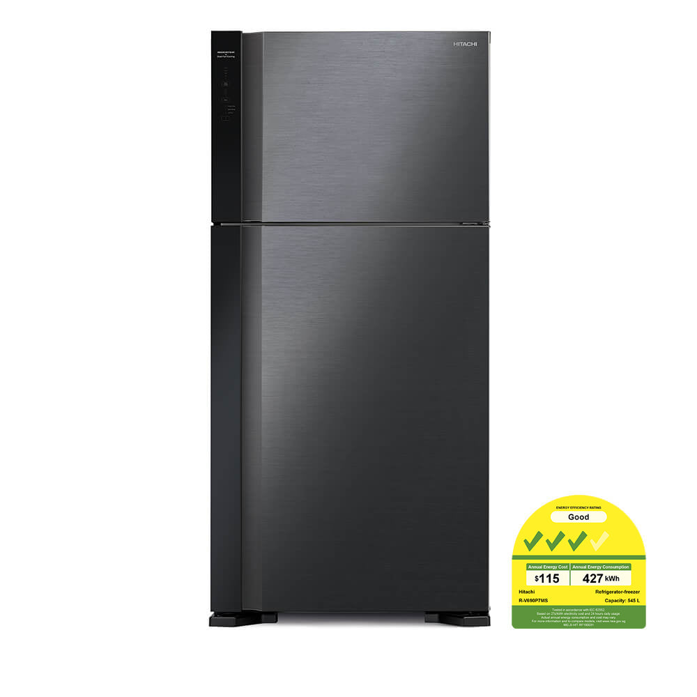 HITACHI R-V690P7MS 2 Door Refrigerator 550L