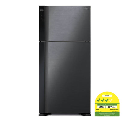 HITACHI R-V690P7MS 2 Door Refrigerator 550L