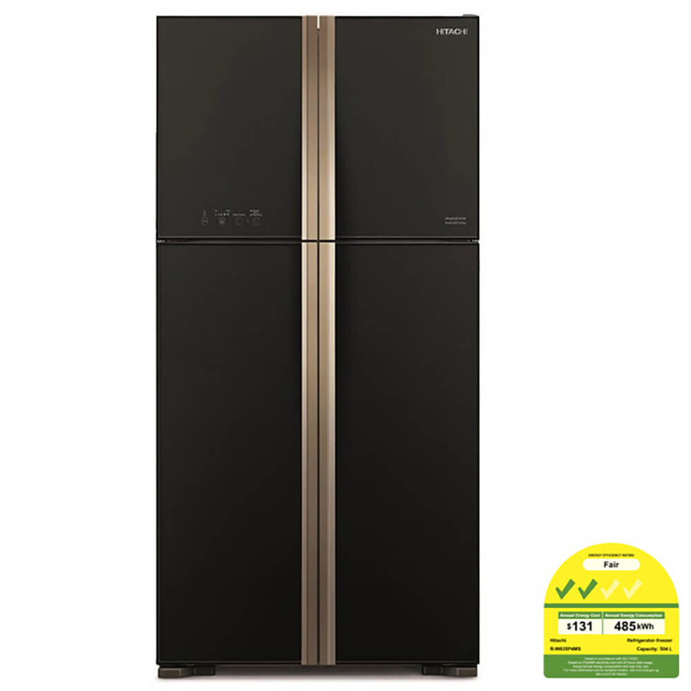 HITACHI R-W635P4MS - GBK French Door Refrigerator 509L