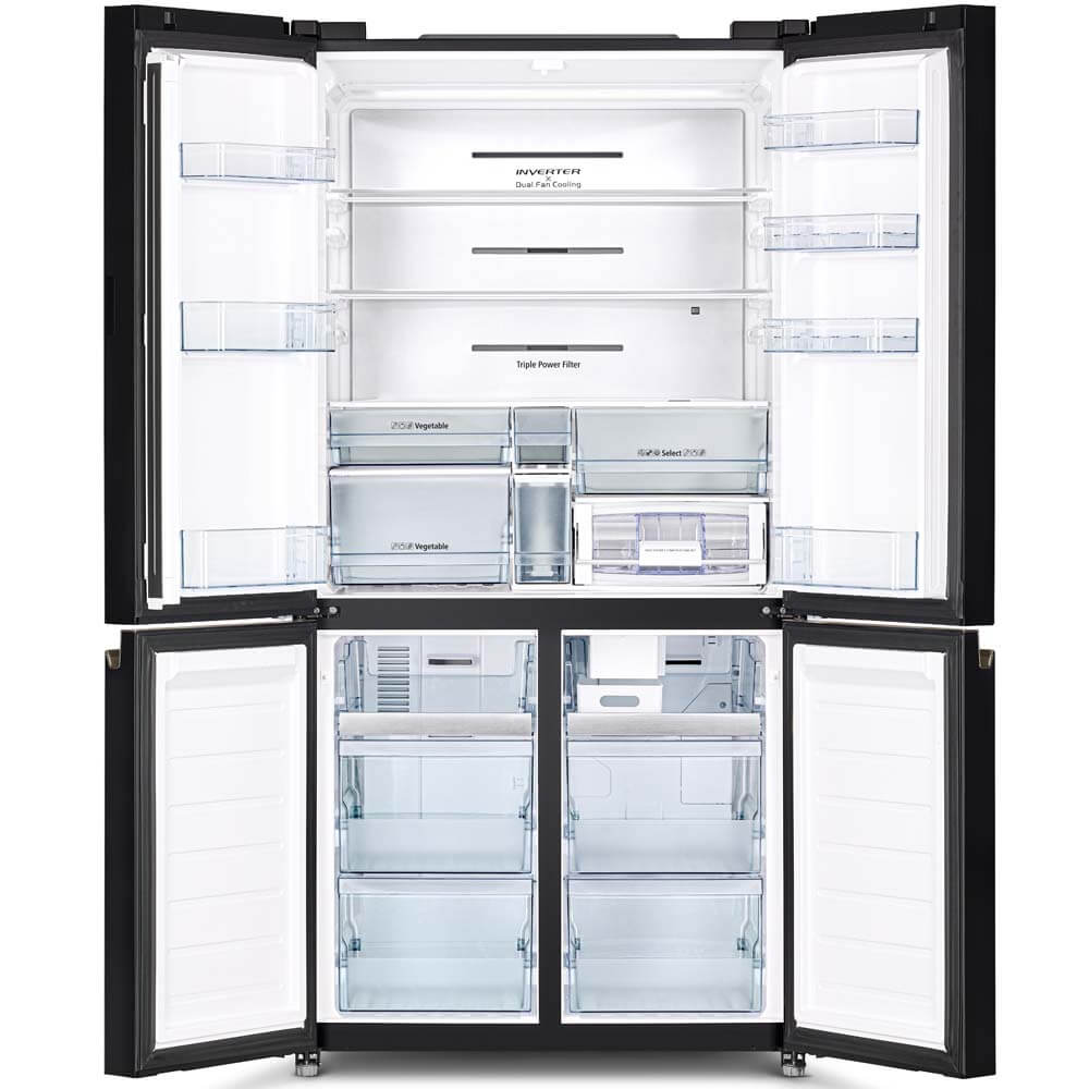 HITACHI R-WB640V0MS French Door Refrigerator 569L – Electromart.sg