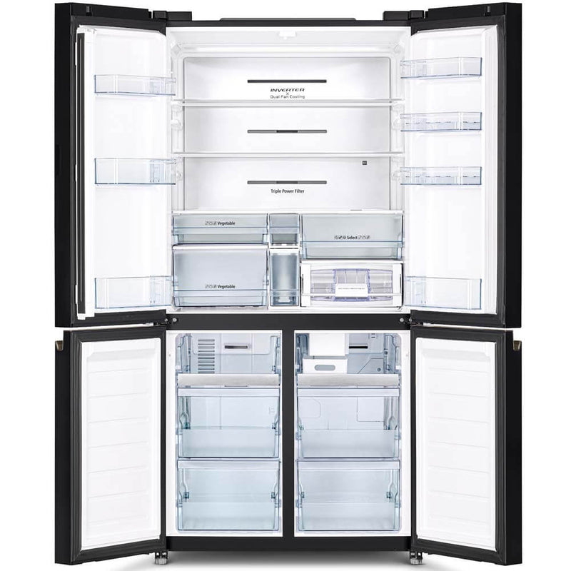 HITACHI R-WB640V0MS French Door Refrigerator 569L