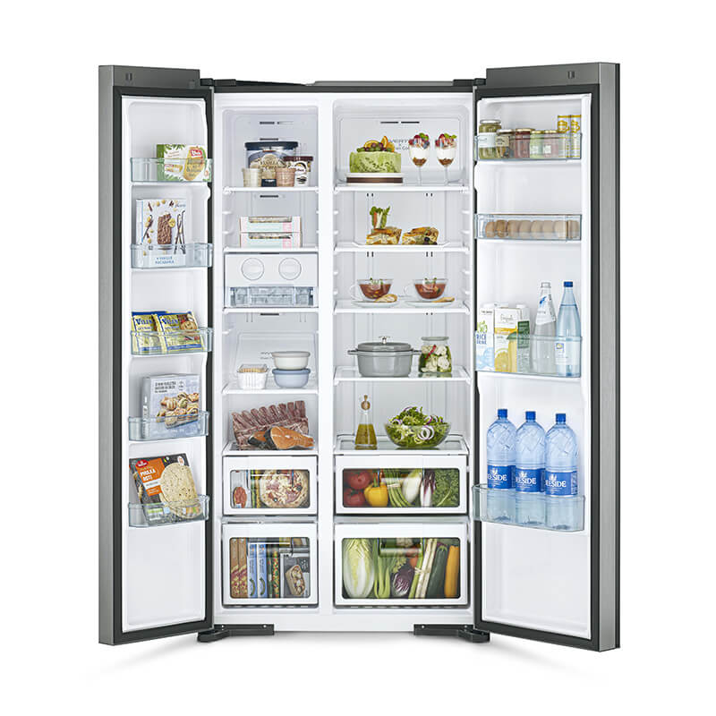 HITACHI R-S700PMS0 Side-By-Side Door Refrigerator 595L