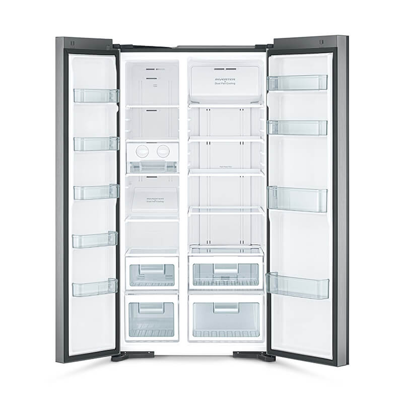 HITACHI R-S700PMS0 Side-By-Side Door Refrigerator 595L