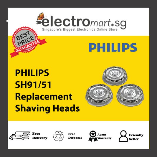 PHILIPS SH91/51 Replacement Shaving Heads