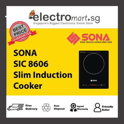 SONA SIC 8606 Slim Induction Cooker