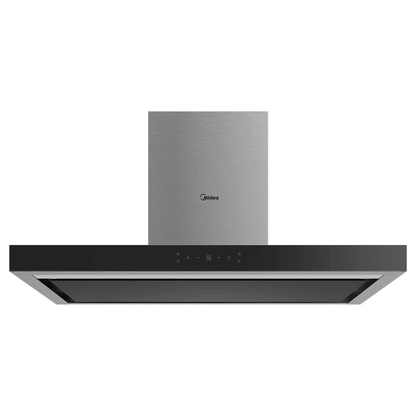 MIDEA MBI-90M79 Chimney Hood 90cm Black/Silver