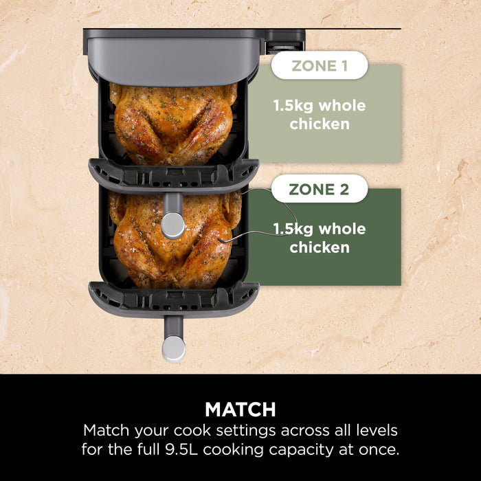 SharkNinja SL451SM Double Stack XL Air Fryer
