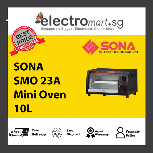 SONA SMO 23A Mini Oven 10L