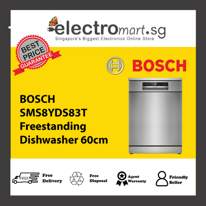 BOSCH SMS8YDS83T Freestanding Dishwasher 60cm