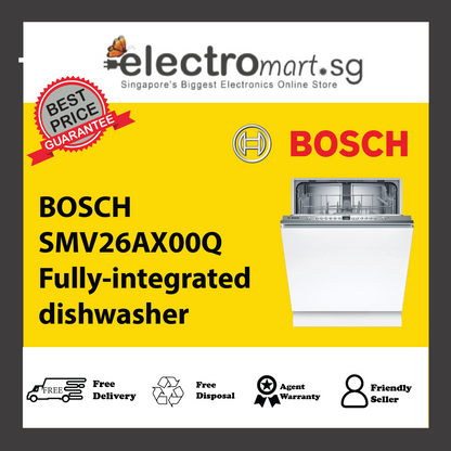 BOSCH SMV26AX00Q Fully-integrated dishwasher