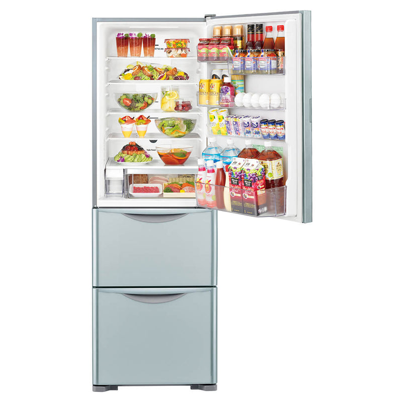 HITACHI R-SG38KPS 3 Door Refrigerator 375L