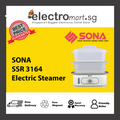 SONA SSR 3164 Electric Steamer 20L