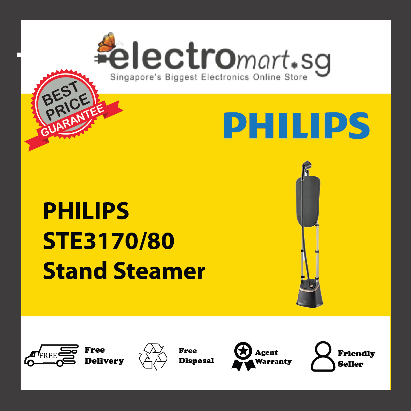 PHILIPS STE3170/80 Stand Steamer