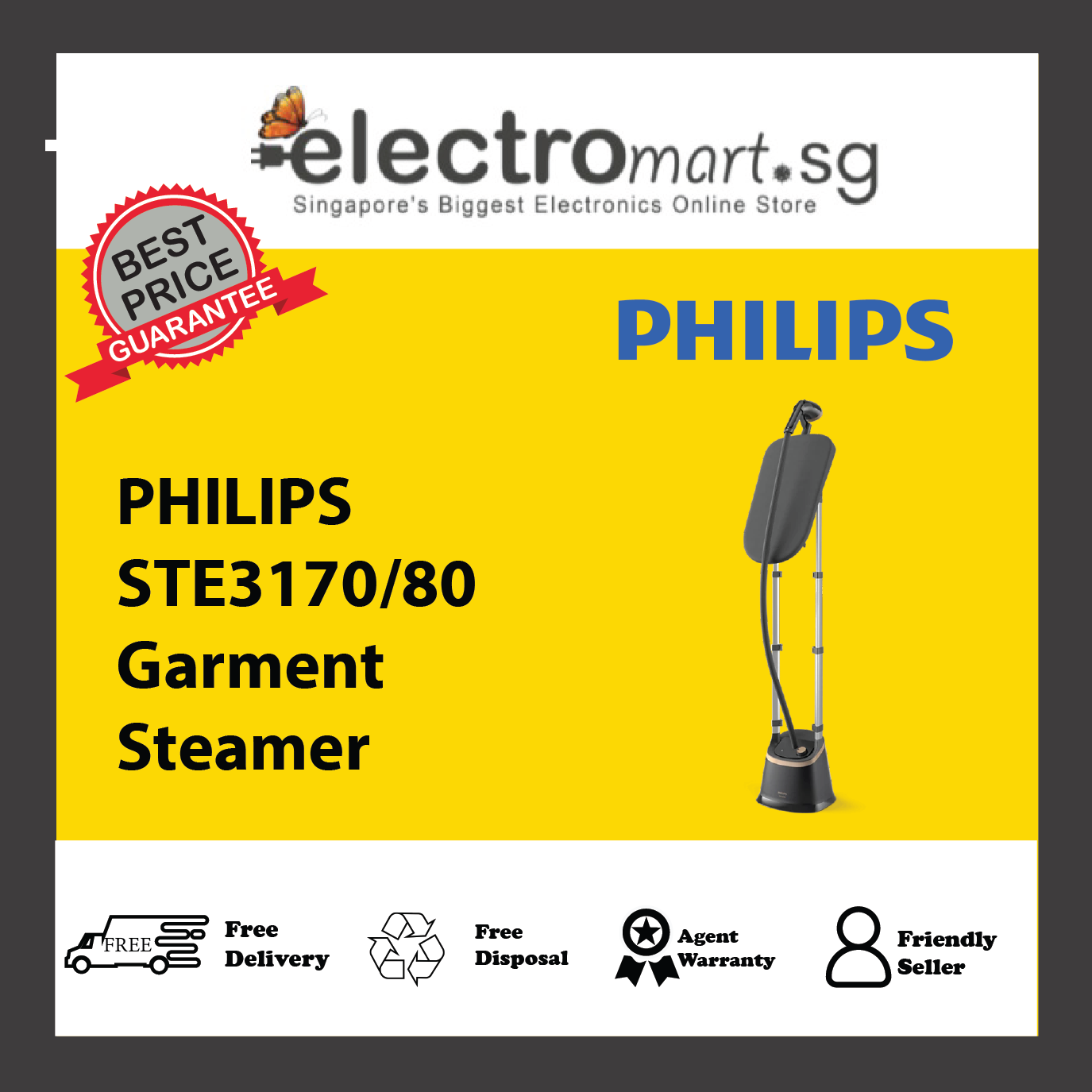 PHILIPS STE3170/80 Garment Steamer