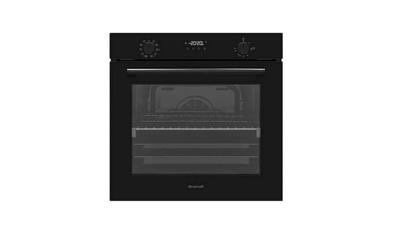 BRANDT BOH1325BB Hydrolysis Wall Oven-10 Functions 60cm