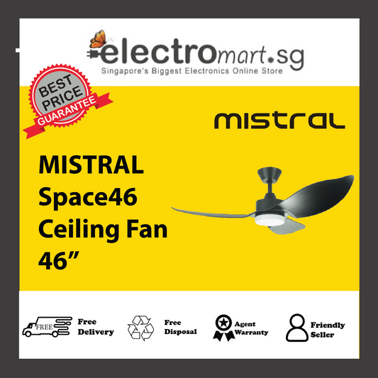 MISTRAL Space46 Ceiling Fan 46”