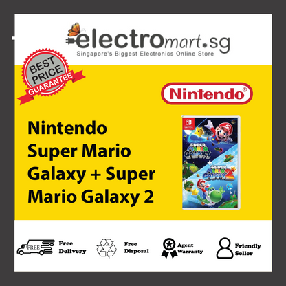 Nintendo Super Mario Galaxy + Super Mario Galaxy 2