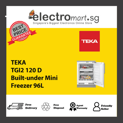 TEKA TGI2 120 D Built-under Mini Freezer 96L
