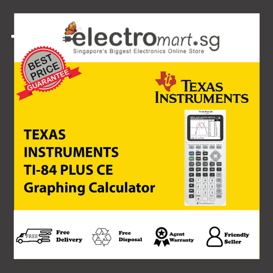 TEXAS INSTRUMENTS TI-84 PLUS CE Graphing Calculator